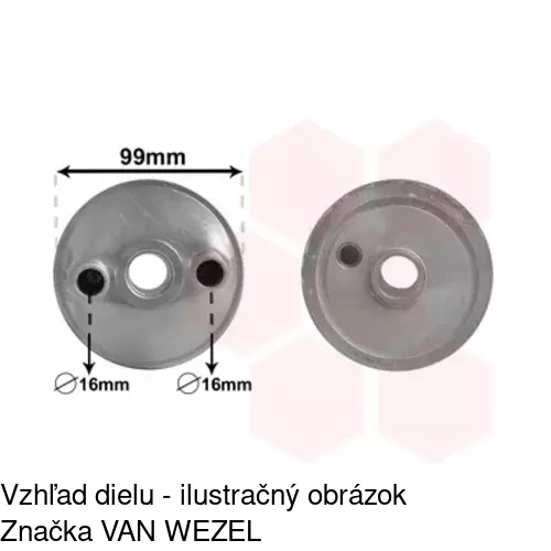 Chladiče oleja POLCAR 9513L8-2 - obr. 4