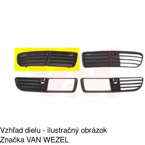 Kryt v nárazníku POLCAR 952427-6