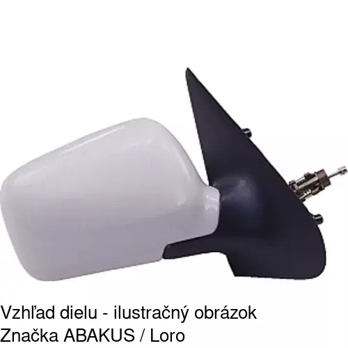 Vonkajšie zrkadlo POLCAR 9524516E - obr. 2