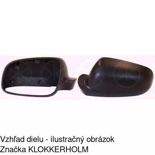 Rám vonkajšieho zrkadla POLCAR 952554TE - obr. 1