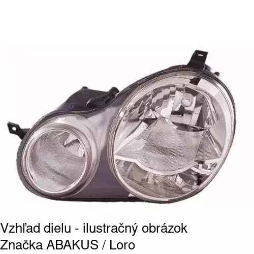 Hlavný reflektor POLCAR 952610-E