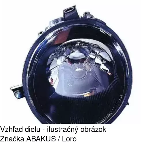 Hlavný reflektor POLCAR 9528090E - obr. 3