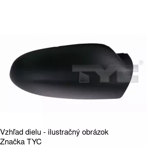 Rám vonkajšieho zrkadla POLCAR 953054TM - obr. 1