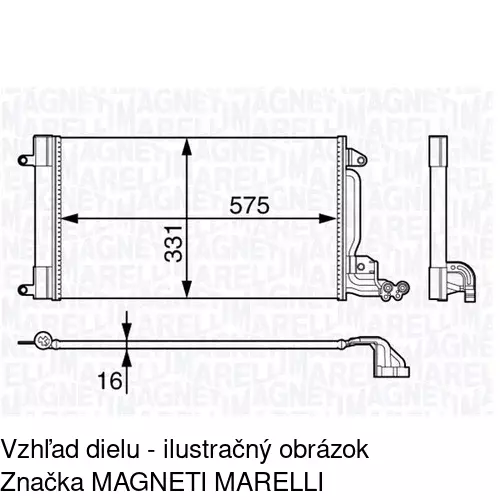 Chladiče klimatizácie POLCAR 9533K81X