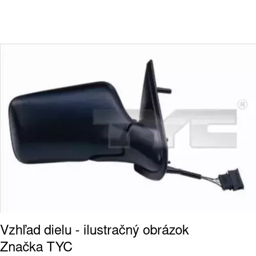 Vonkajšie zrkadlo POLCAR 9538521E - obr. 5