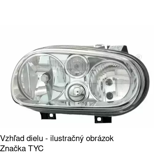 Hlavný reflektor POLCAR 9541096E - obr. 1