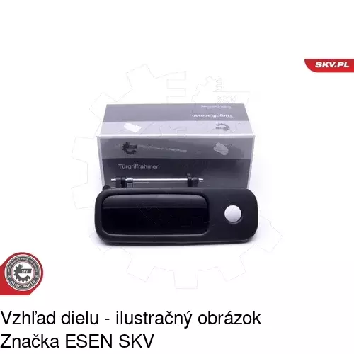 Vnútorná kľučka POLCAR 9541Z-50 - obr. 1