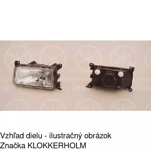 Hlavný reflektor POLCAR 954609-E - obr. 1