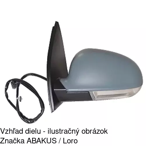 Vonkajšie zrkadlo POLCAR 9551526S - obr. 5