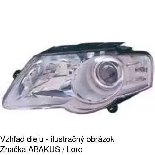 Hlavný reflektor POLCAR 955509-H - obr. 1