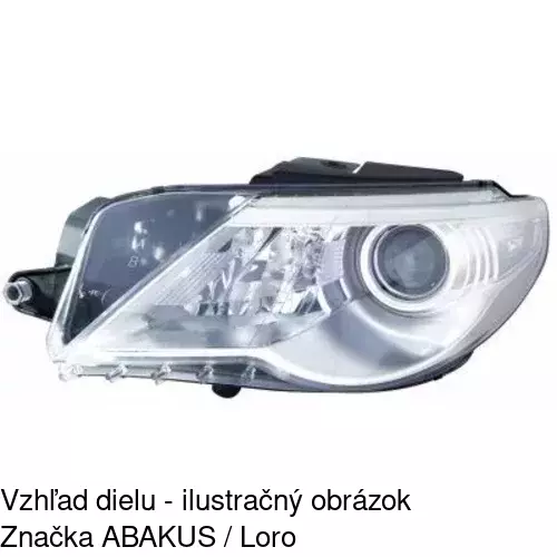 Hlavný reflektor POLCAR 9556101U - obr. 2