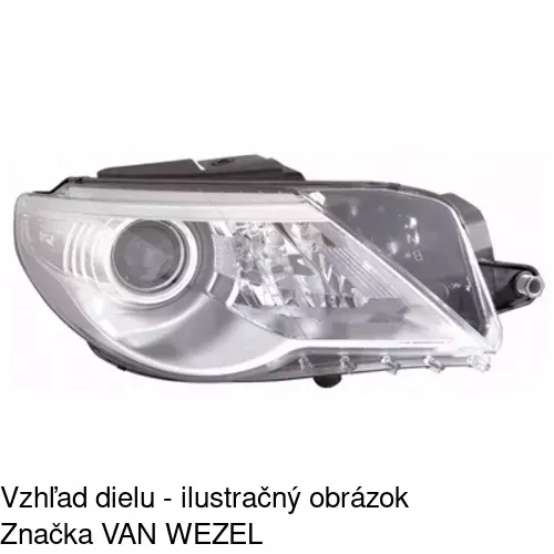 Hlavný reflektor POLCAR 9556101U - obr. 3