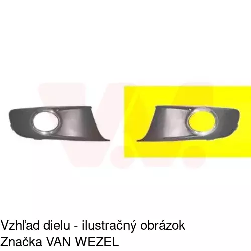 Kryt v nárazníku POLCAR 95632715