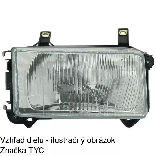 Hlavný reflektor POLCAR 9566100E