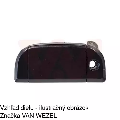 Vnútorná kľučka 9566Z-45 /POLCAR/ - obr. 4