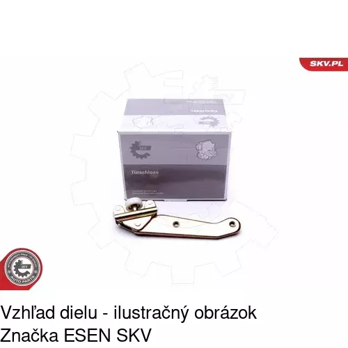 Vozík - kolieska pant posuvných dverí POLCAR 9567Z-72 - obr. 5