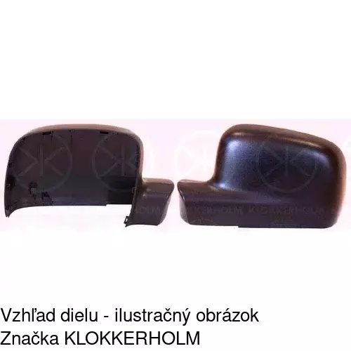 Vonkajšie zrkadlo POLCAR 957551-E