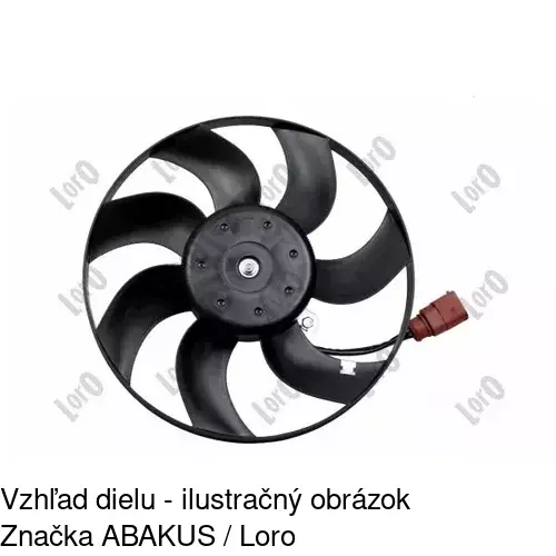 Ventilátory chladičov 957823W2 /POLCAR/ - obr. 1