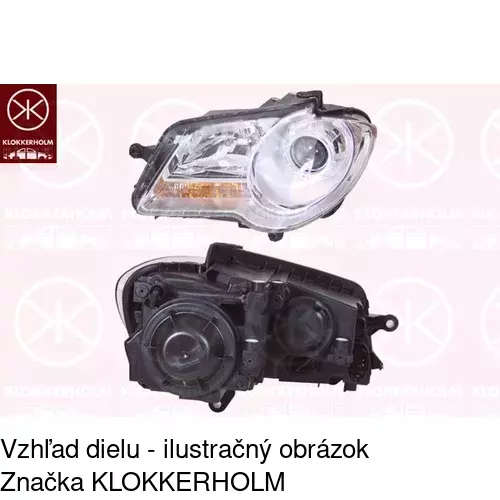 Hlavný reflektor POLCAR 957909-E