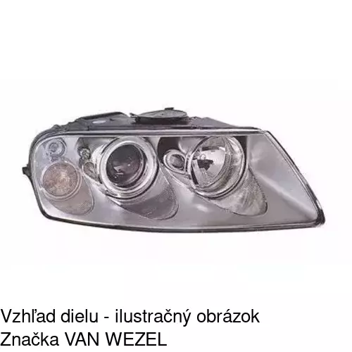 Hlavný reflektor POLCAR 958010-E