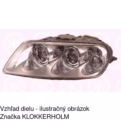 Hlavný reflektor POLCAR 9580101V - obr. 2