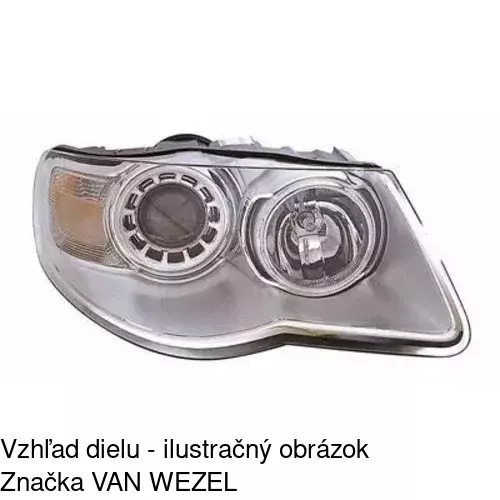 Hlavný reflektor POLCAR 958110-E - obr. 3