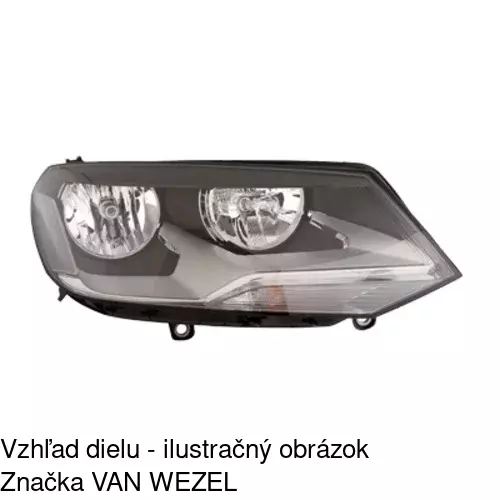 Hlavný reflektor POLCAR 958210-E - obr. 1