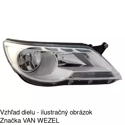 Hlavný reflektor POLCAR 9585100E - obr. 5