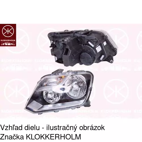 Hlavný reflektor POLCAR 95P110-V