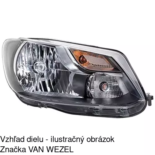 Hlavný reflektor POLCAR 95U1101H - obr. 3