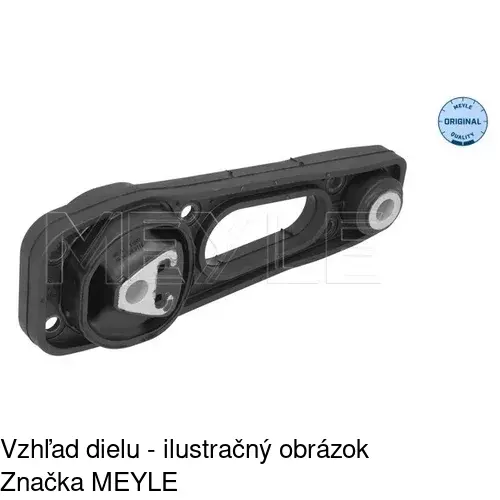 Silentblok motora POLCAR DC-EM001 - obr. 2