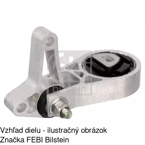 Silentblok motora POLCAR FI-EM011 - obr. 2