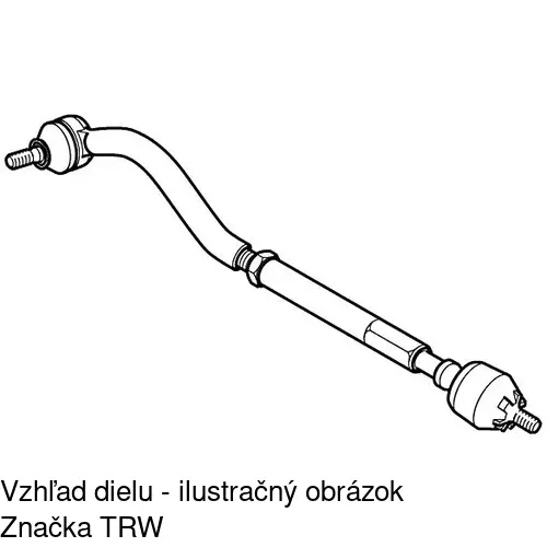 Tyč riadenia POLCAR P-402407 - obr. 2