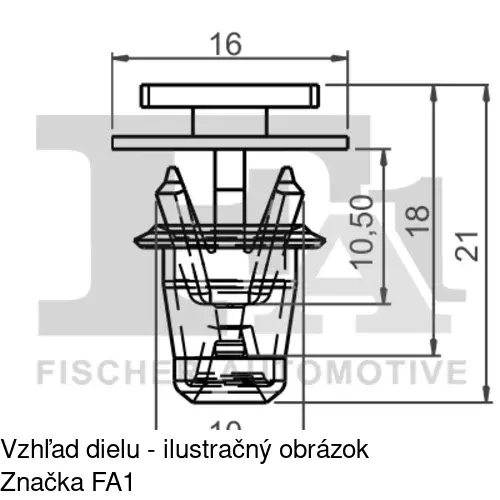 Spona POLCAR RXC60132 - obr. 1