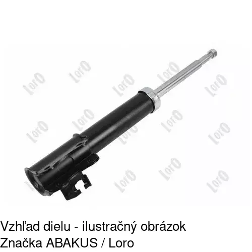 Plynový tlmič POLCAR S010434G - obr. 1