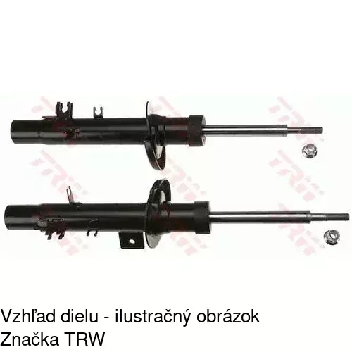 Plynový tlmič POLCAR S010597G - obr. 2