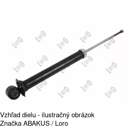 Plynový tlmič POLCAR S011286G - obr. 1