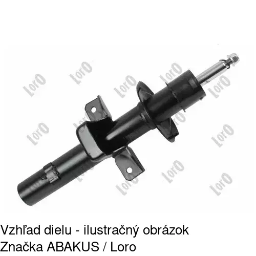 Plynový tlmič POLCAR S011334G - obr. 1