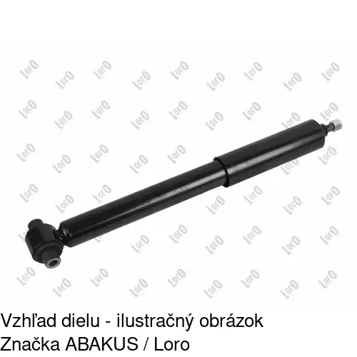 Plynový tlmič POLCAR S011554G - obr. 2