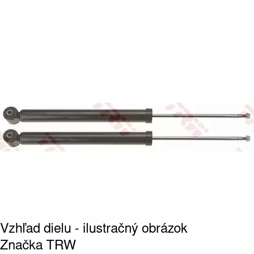 Plynový tlmič POLCAR S011594G - obr. 2