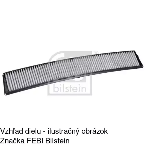 Kabínový filter s uhlíkom POLCAR S11-1004 - obr. 5