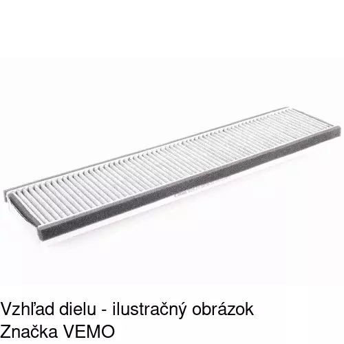 Kabínový filter s uhlíkom POLCAR S11-1020 - obr. 5