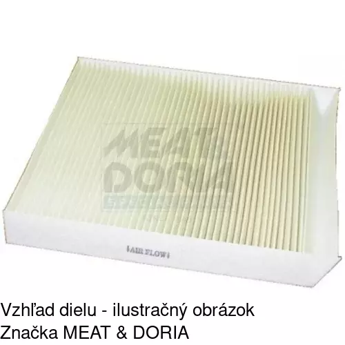 Kabínový filter s uhlíkom POLCAR S11-1027 - obr. 3