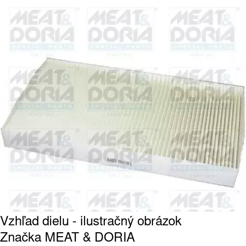 Kabínový filter s uhlíkom POLCAR S11-1040 - obr. 5