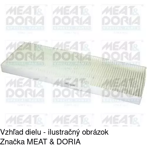 Kabínový filter s uhlíkom POLCAR S11-1046 - obr. 3