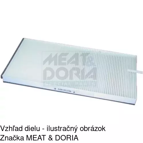 Kabínový filter s uhlíkom POLCAR S11-1057 - obr. 4