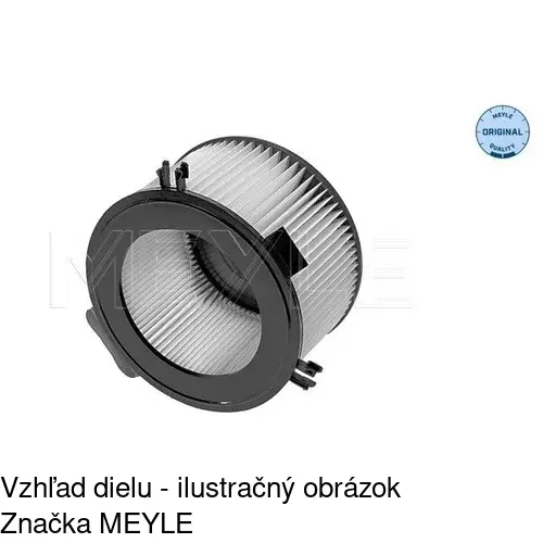 Kabínový filter s uhlíkom POLCAR S11-1061 - obr. 3