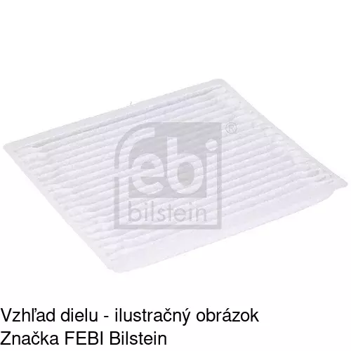 Kabínový filter s uhlíkom POLCAR S11-1065 - obr. 3