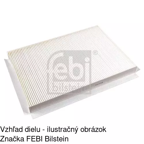 Kabínový filter s uhlíkom POLCAR S11-1076