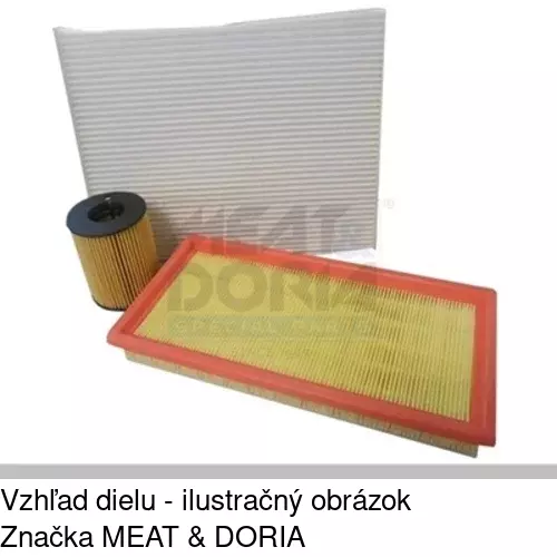 Kabínový filter s uhlíkom POLCAR S11-1085 - obr. 2